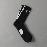 19篮球袜男高帮长筒专业加厚球员版精英实战潮毛巾底运动袜子