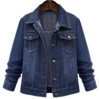 特超大码女装200斤加肥胖mm春装牛仔上衣服胖妹妹加大号宽松外套