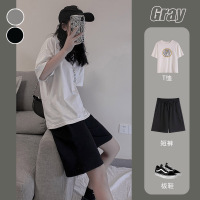 运动短裤女夏季宽松直筒bf港味显瘦休闲ins潮2020新款中裤五分裤