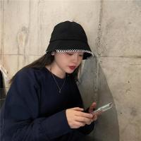 丁走走/韩国同款时尚个性锁边显脸小渔夫帽子女秋季遮阳百搭盆帽