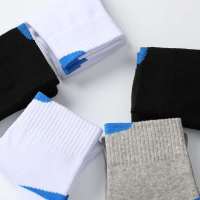 秋冬款高挡加厚棉袜防臭袜子袜子男士中筒棉袜女士中筒袜学生棉袜