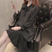 宽松显瘦大码毛衣马甲连衣裙中长针织裙套装