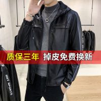 2020秋冬新款皮衣男夹克外套男加绒加厚韩版青年皮夹克修身男学生