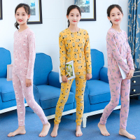 女童秋衣秋裤套装纯棉女孩保暖内衣13儿童打底内穿12岁全棉中大童