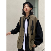 bayue八月 工装外套女春秋2020年新款宽松百搭棒球服休闲夹克上衣