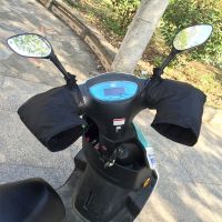 125男士跨骑三轮车摩托车护手车把手套冬季防水防风防寒保暖加厚