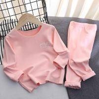 德绒儿童发热纤维套装无痕加绒保暖秋衣秋裤男童女童装内衣随心裁