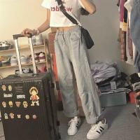 秋季新款泫雅高腰牛仔裤女显瘦直筒宽松阔腿老爹裤学生拖地长裤潮