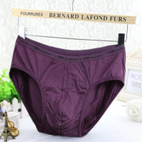 4条装 莫代尔全棉男三角内裤竹纤维纯棉吸汗男短裤头底裤衩