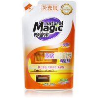 妙管家(MAGIC AMAH)厨房重油污清洁剂补充包 柠檬清香 500g/袋【纳爱斯】