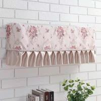 挂机防尘空调罩活动礼品花色可选(粉色、咖色)88*20*36