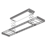 希箭(HOROW)魔盒系列 H2S 智能声控款超薄电动晾衣机O2O(送安装)