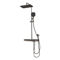 希箭(HOROW)霏霖系列0433/0434置物按键四功能花洒O2O(不含安装)