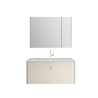 希箭(HOROW)5401缪斯系列美妆收纳浴室柜100cm套装O2O(不含安装)