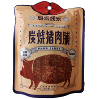 好心情唇乐纯乐炭烧猪肉脯-黑椒味  52g