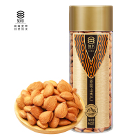 [如水原味山杏仁460g]杏仁烘烤烤山杏仁坚果干果休闲网红零食