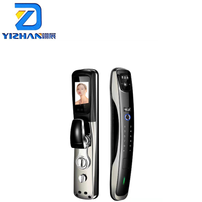 YIZHAN翊展科技 智能指纹锁 YZ-10智能锁 猫眼款1580元 3D人脸识别