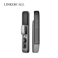 LINKERCALL智能锁 834 指纹锁 指纹/密码/IC卡/微信远程/手机可视/钥匙/临时密钥