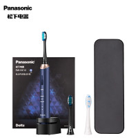 松下 (Panasonic)电动牙刷 机身防水 适合敏感牙龈 3种可调节模式 小光环 EW-DC12-A405 蓝色