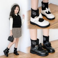 女童鞋马丁靴2020年秋款新款短靴秋冬时尚英伦风儿童靴子春秋靴子