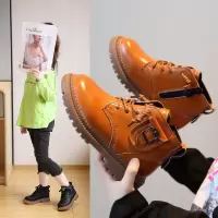 童马丁靴2020秋新款英伦风短靴中大童女童百搭韩版儿童单靴子潮