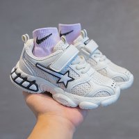 儿童鞋子童休闲鞋2020年新款春夏季透气网面单网鞋女童鞋