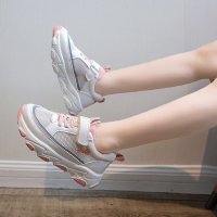 女童休闲鞋2020夏季新款儿童网鞋时尚老爹鞋单鞋女童鞋子透气网面