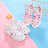 童鞋儿童网鞋童鞋子透气网面2020夏季中大童白色女童运动鞋