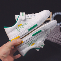 童鞋儿童帆布鞋春季新款皮面小白鞋女童运动鞋球鞋学生板鞋