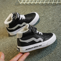 童鞋儿童高帮大棉鞋女童短靴2021冬季新款加绒加厚宝宝冬鞋