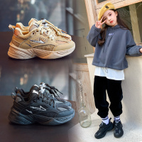 女童鞋子2020秋冬季新款童鞋童百搭老爹鞋儿童鞋中大童