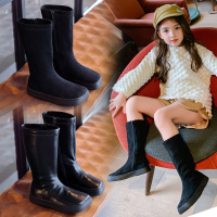 女童马丁靴2020年春秋新款单靴百搭英伦风中筒靴网红儿童靴子潮靴