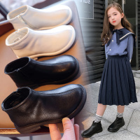 女童马丁靴2020秋季新款韩版儿童洋气英伦风靴子小女孩时尚短皮靴