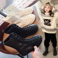 女童马丁靴2020秋季新款韩版小女孩软底洋气靴子儿童时尚皮靴学生