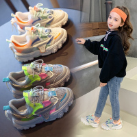 女童鞋子2020秋季新款童鞋儿童秋款休闲鞋童韩版老爹鞋潮