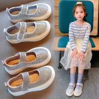 女童中国风鞋闪2020春秋新款玛丽珍软底儿童单鞋小女孩宝宝水钻皮鞋