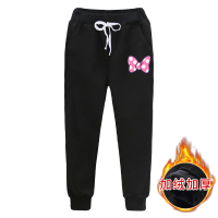 女童加绒裤子洋气外穿小学生休闲裤2020新款中大童长裤潮