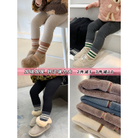 2020女童装秋冬装新款加绒韩版儿童打底裤宝宝洋气裤子外穿潮