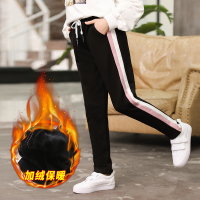 女童加绒2020洋气女孩子潮中大儿童春秋韩版长裤