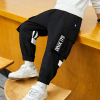 网红男童裤子秋冬款2020年秋季新款儿童中大童装时尚韩版工装裤潮