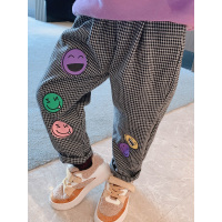 童装女童格子长裤秋冬装外穿洋气2020新款加厚儿童宝宝加绒裤子韩