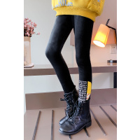 女童打底裤2020新款秋冬外穿童装时髦网红中大童洋气韩版冬装长裤