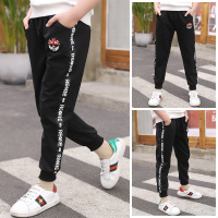 童装女童运动裤子春装2020新款韩版时尚儿童休闲裤宽松中大童长裤