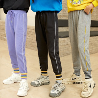 女童裤子秋款长裤2020新款时尚春秋百搭外穿洋气韩版休闲运动裤潮