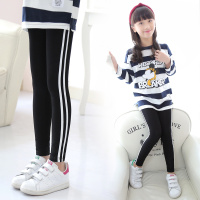 2021新款女童秋冬装打底裤中大童运动裤加绒加厚儿童外穿12岁洋气