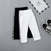 女童夏季薄款打底裤2021新款儿童七分裤外穿小童韩版洋气中裤夏装