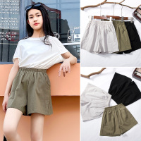 女童短裤夏季薄款宽松儿童休闲运动裤外穿五分中大童百搭夏装裤子