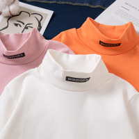 女童2021新款高领打底衫秋冬装儿童长袖T恤内搭上衣大童洋气女孩