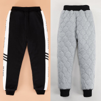 女童加厚棉裤一条过冬儿童加绒外穿中大童三层北方裤子冬装保暖裤