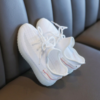 女童夜光椰子鞋儿童小白鞋2021新款夏季童鞋透气网面鞋男童运动鞋